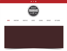 Tablet Screenshot of huntingtonharbourmall.com